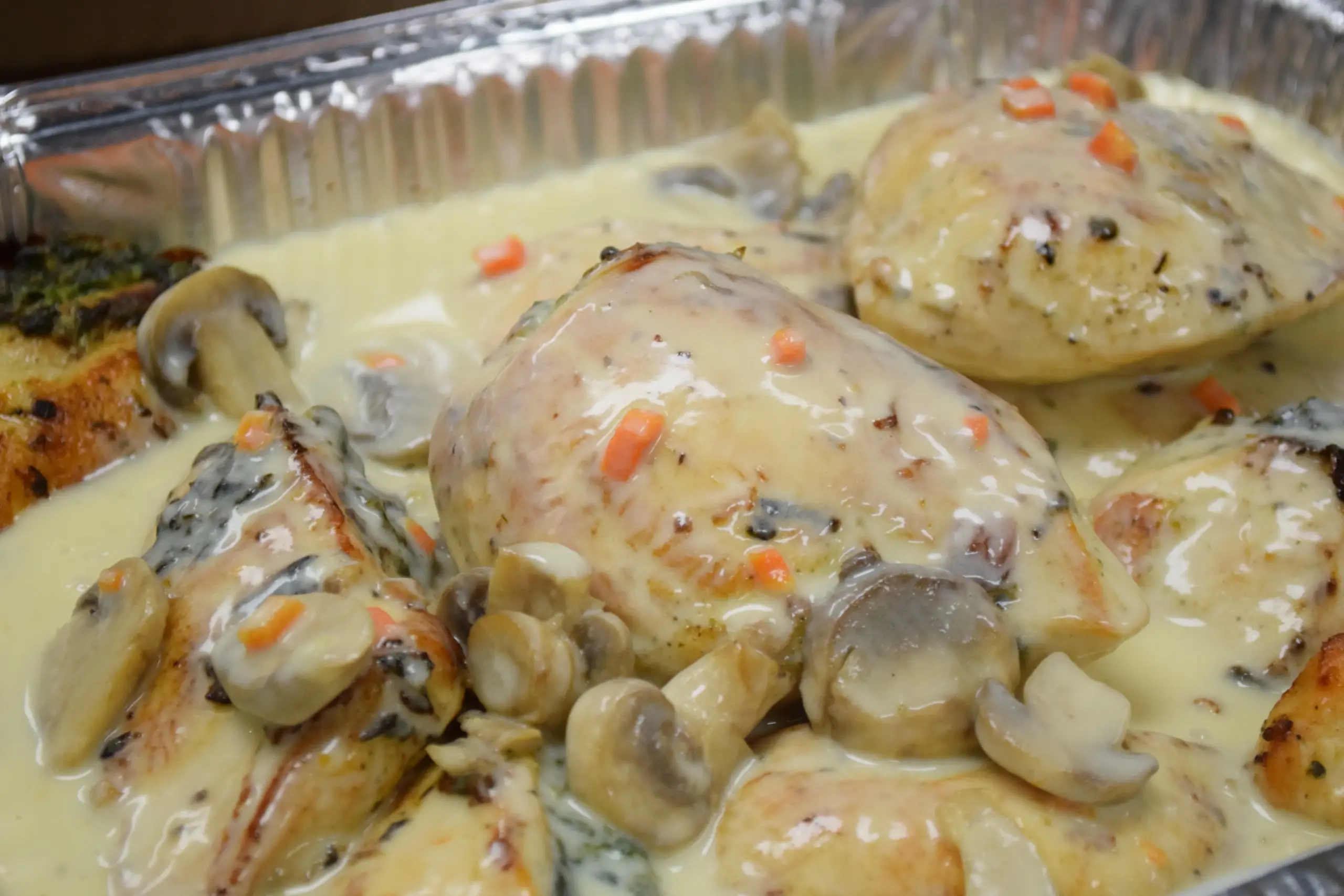 Chicken Bechamel Stuffed